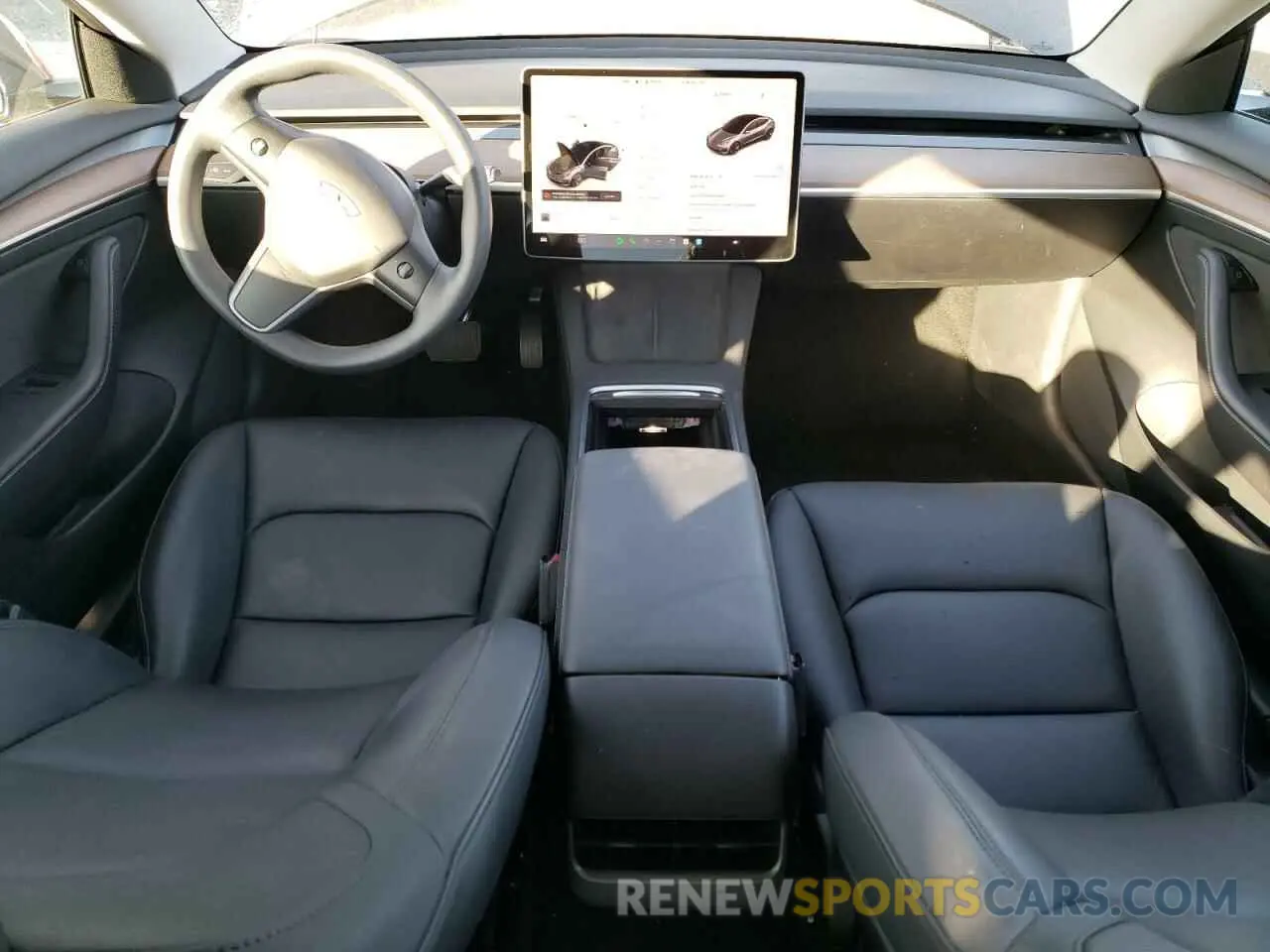 8 Фотография поврежденного автомобиля 5YJ3E1EA2PF474100 TESLA MODEL 3 2023