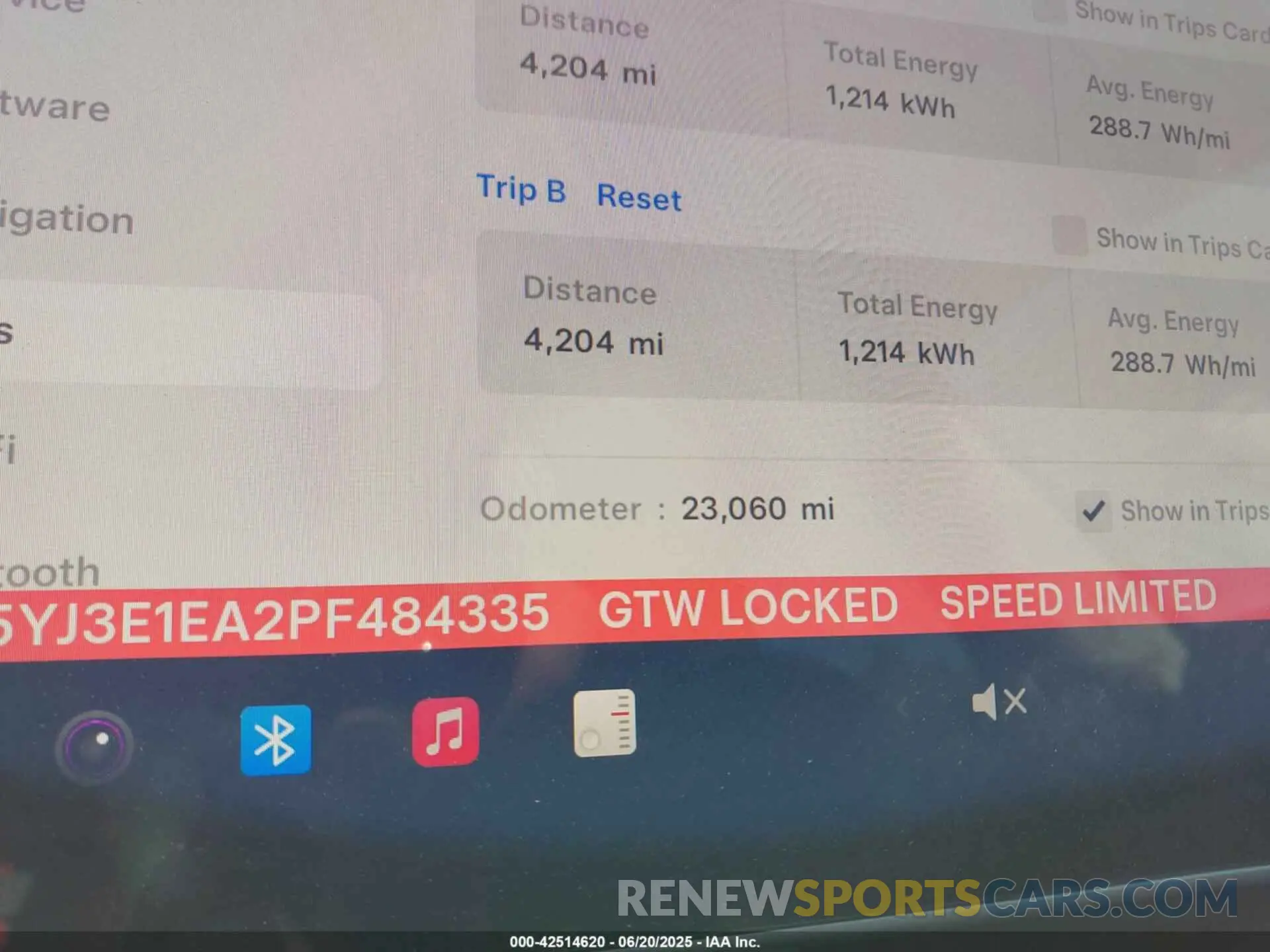 7 Фотография поврежденного автомобиля 5YJ3E1EA2PF484335 TESLA MODEL 3 2023