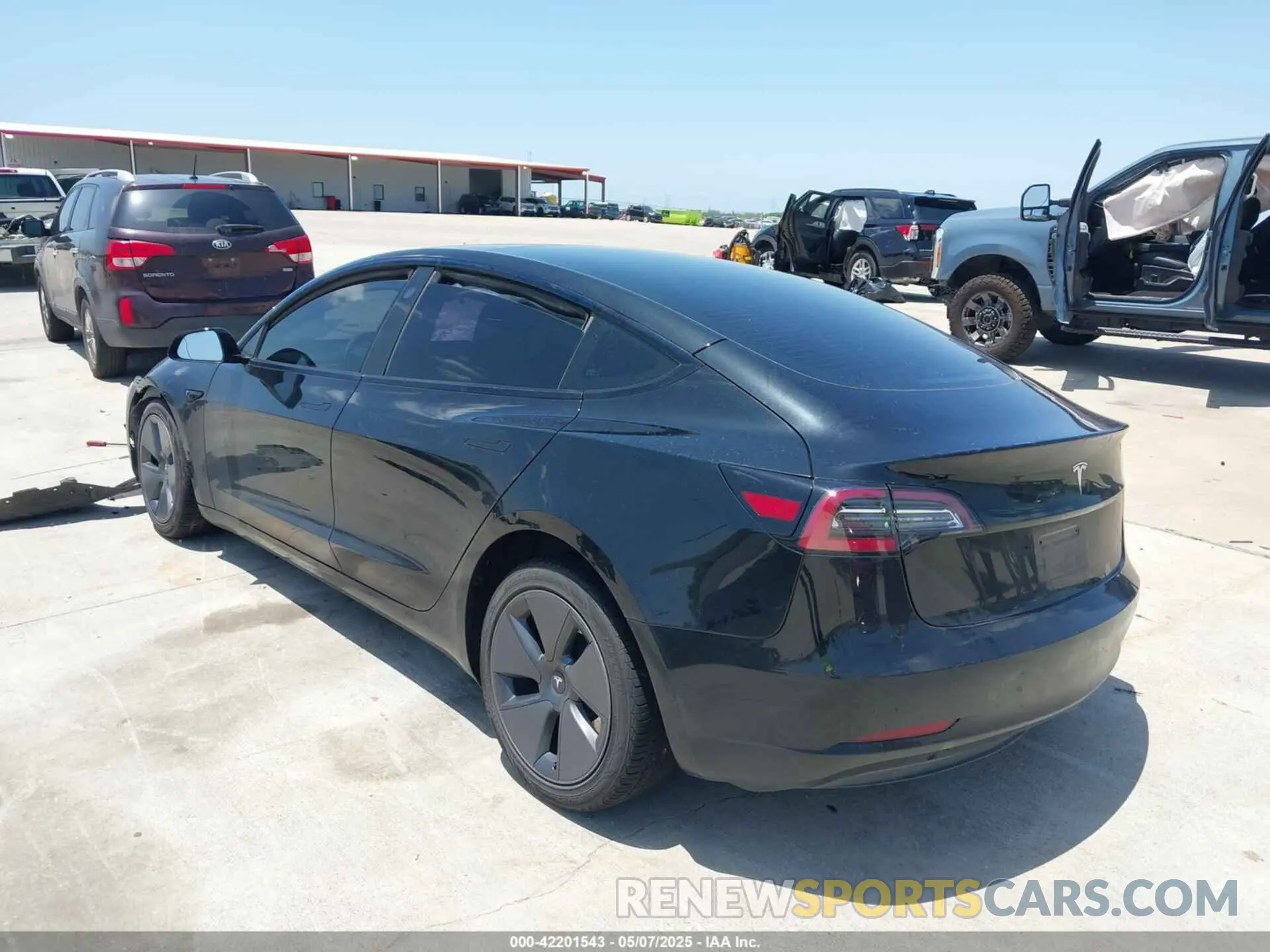 3 Фотография поврежденного автомобиля 5YJ3E1EA2PF501375 TESLA MODEL 3 2023