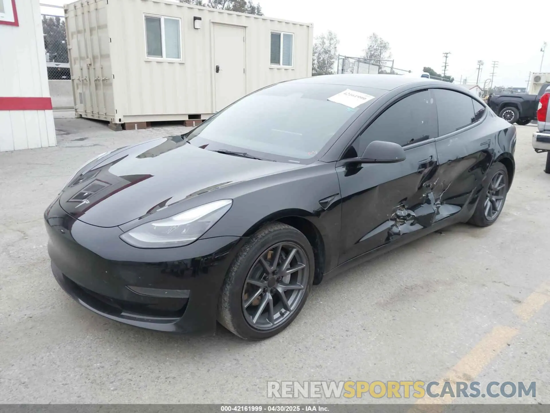 2 Фотография поврежденного автомобиля 5YJ3E1EA2PF502302 TESLA MODEL 3 2023