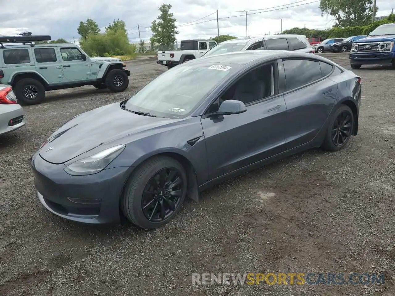 1 Photograph of a damaged car 5YJ3E1EA2PF502350 TESLA MODEL 3 2023