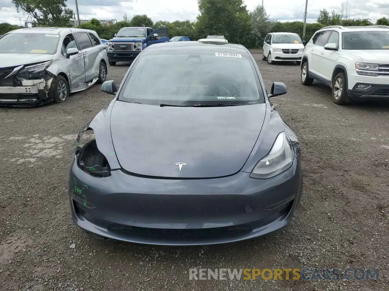 5 Photograph of a damaged car 5YJ3E1EA2PF502350 TESLA MODEL 3 2023