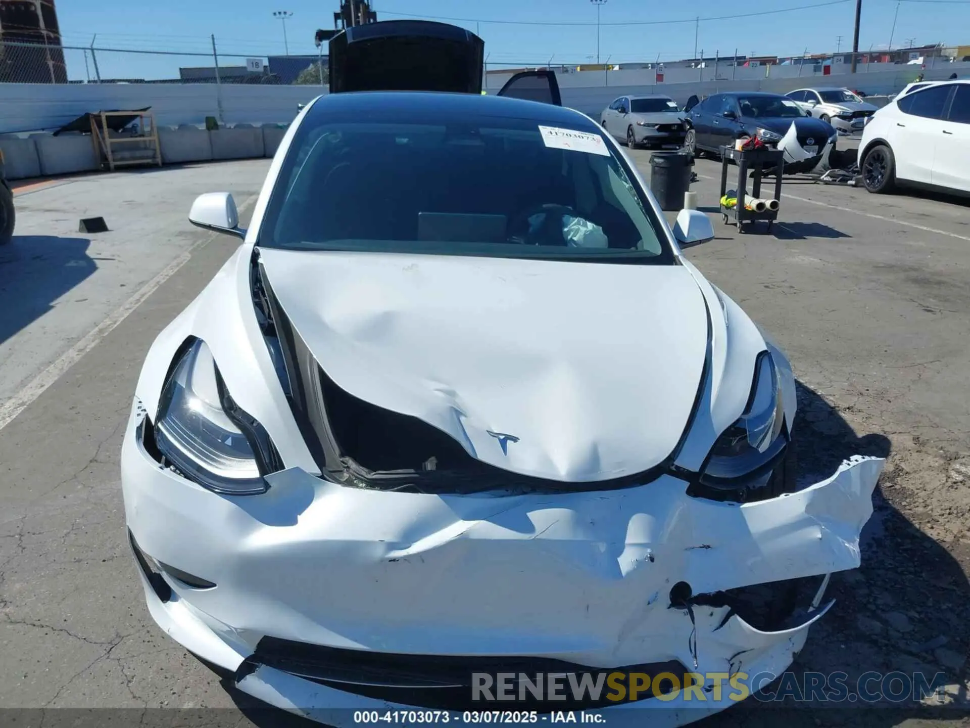 6 Фотография поврежденного автомобиля 5YJ3E1EA2PF514871 TESLA MODEL 3 2023