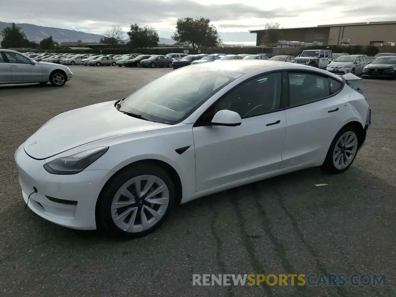 1 Photograph of a damaged car 5YJ3E1EA2PF541374 TESLA MODEL 3 2023