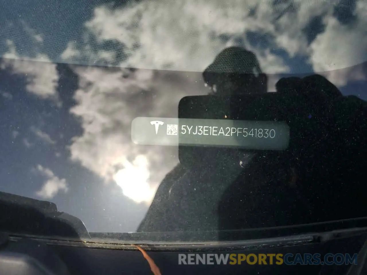 13 Photograph of a damaged car 5YJ3E1EA2PF541830 TESLA MODEL 3 2023