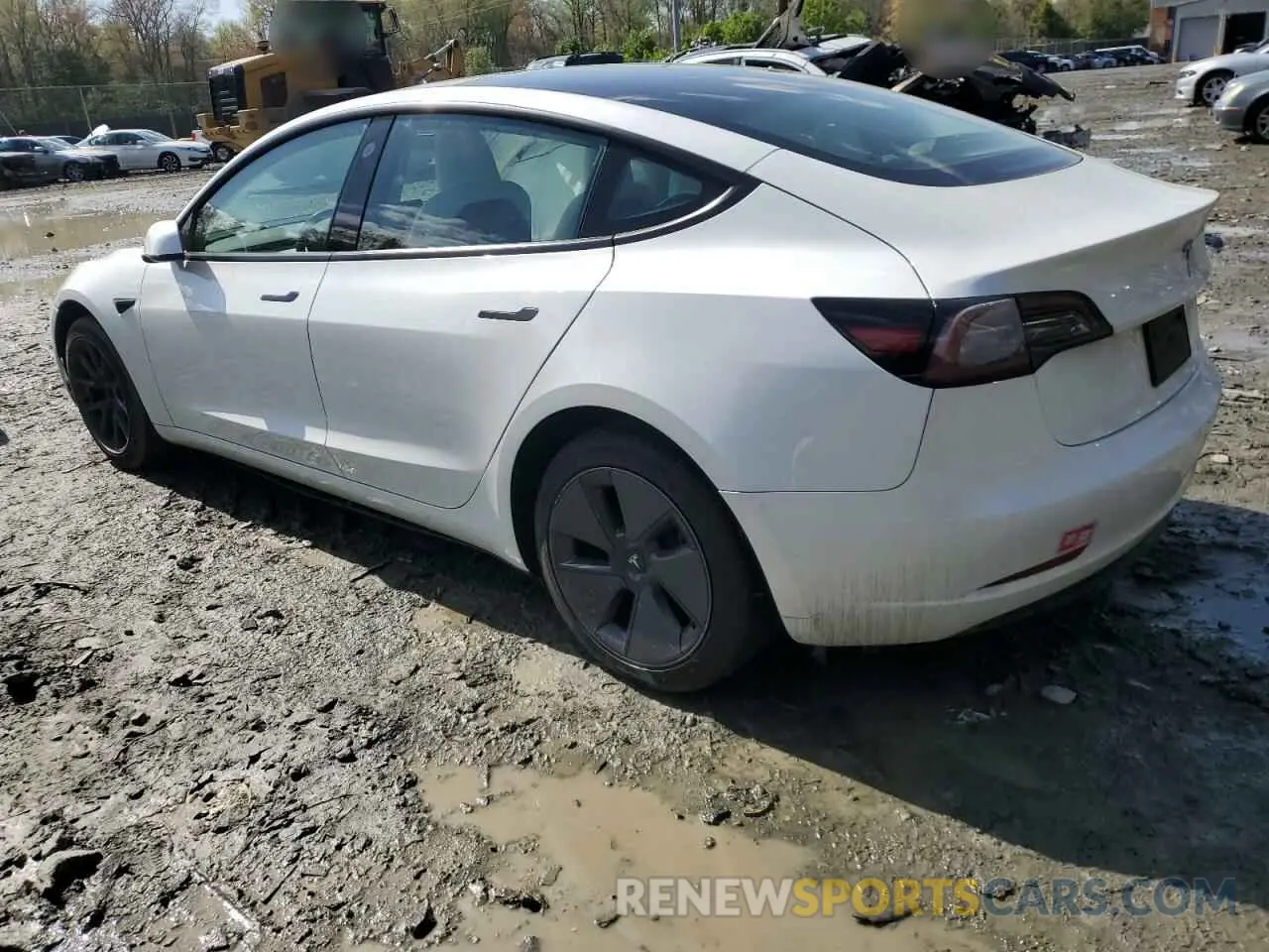 2 Photograph of a damaged car 5YJ3E1EA2PF541830 TESLA MODEL 3 2023