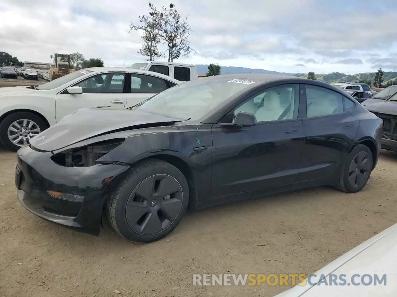 1 Photograph of a damaged car 5YJ3E1EA2PF547160 TESLA MODEL 3 2023