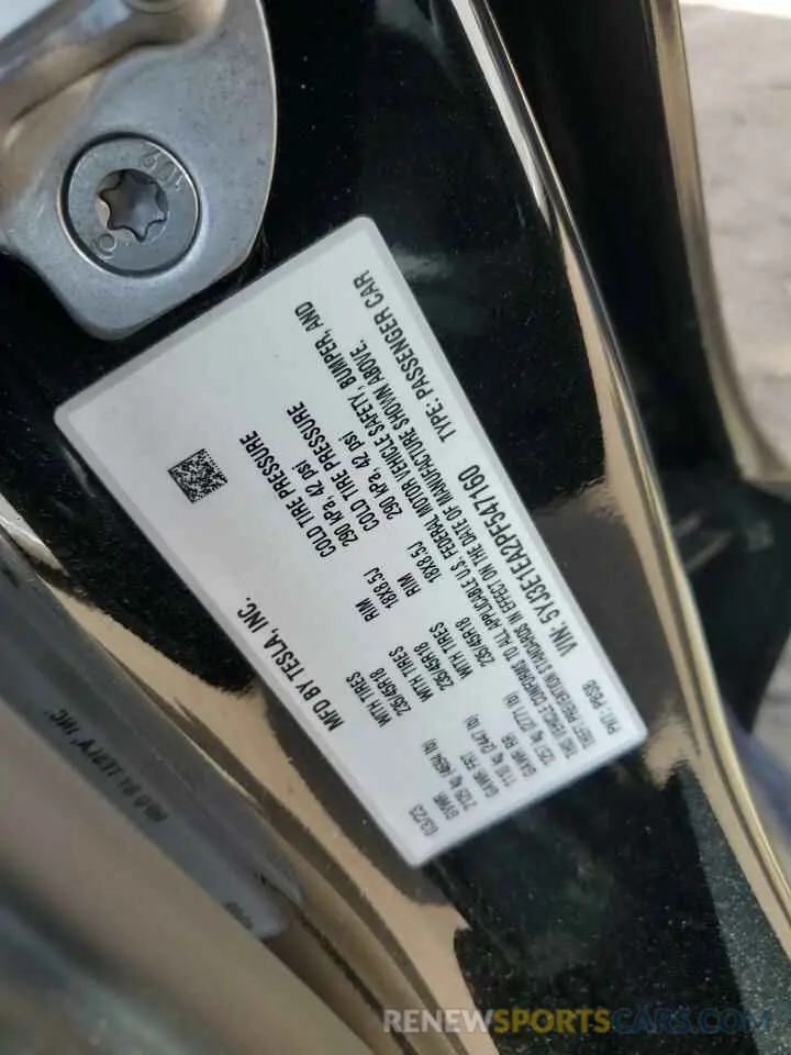 13 Photograph of a damaged car 5YJ3E1EA2PF547160 TESLA MODEL 3 2023