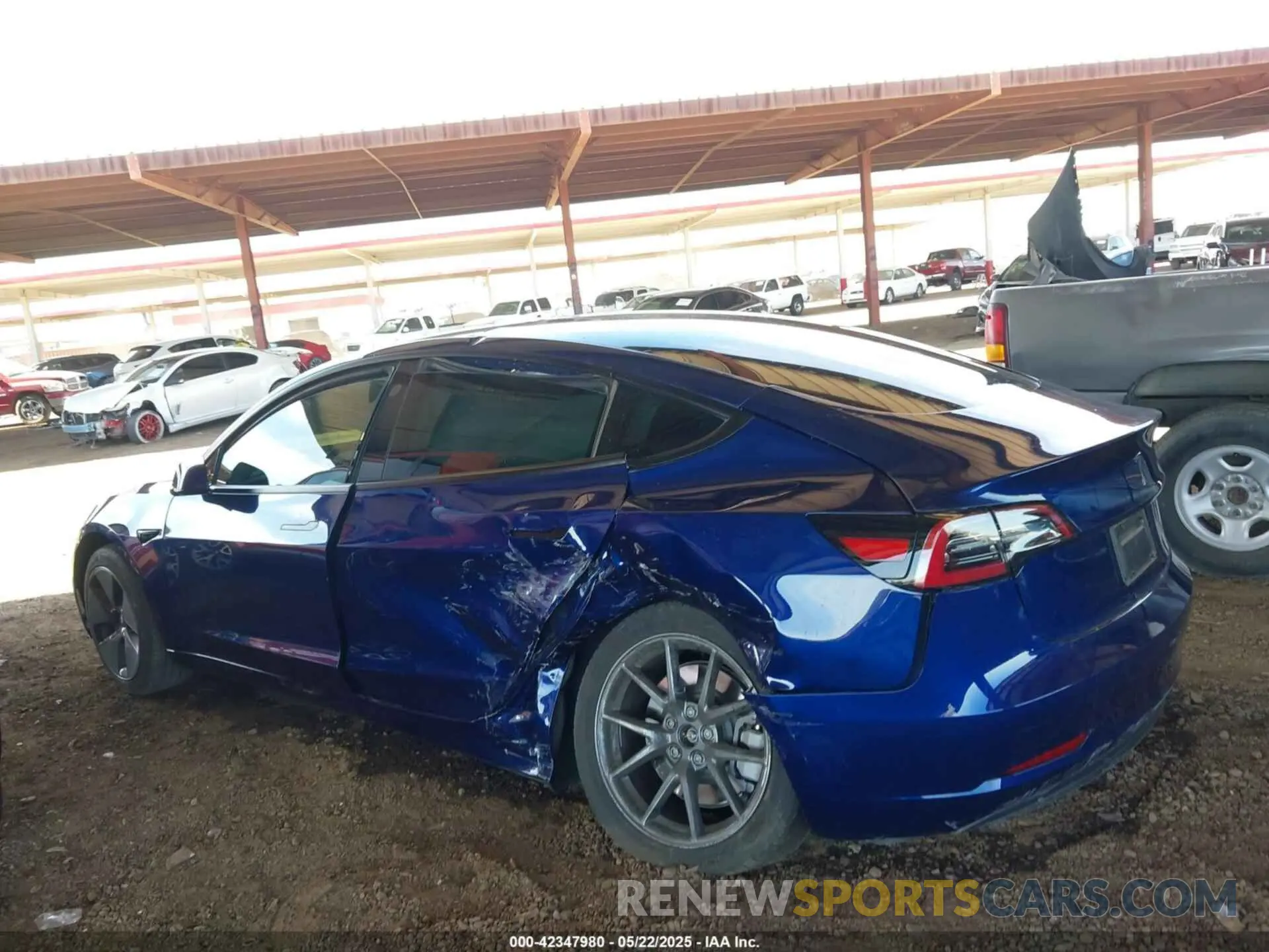 6 Фотография поврежденного автомобиля 5YJ3E1EA2PF557011 TESLA MODEL 3 2023