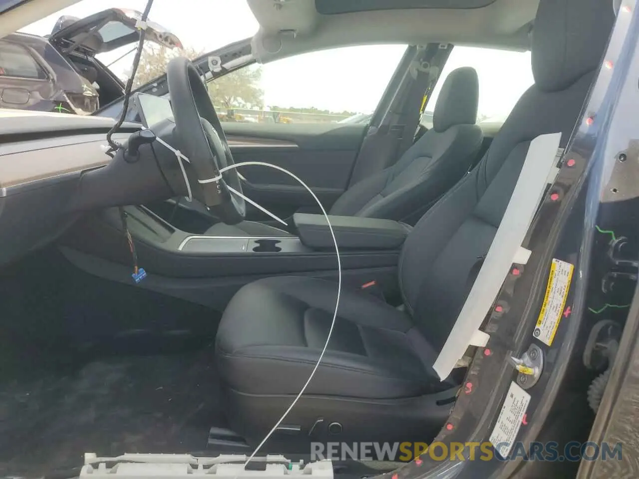 7 Photograph of a damaged car 5YJ3E1EA2PF558546 TESLA MODEL 3 2023