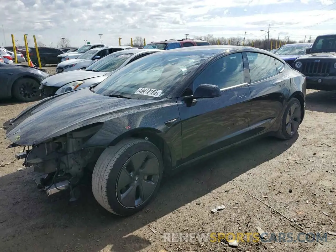 1 Фотография поврежденного автомобиля 5YJ3E1EA2PF563570 TESLA MODEL 3 2023