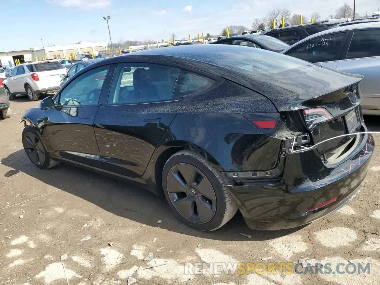 2 Фотография поврежденного автомобиля 5YJ3E1EA2PF563570 TESLA MODEL 3 2023