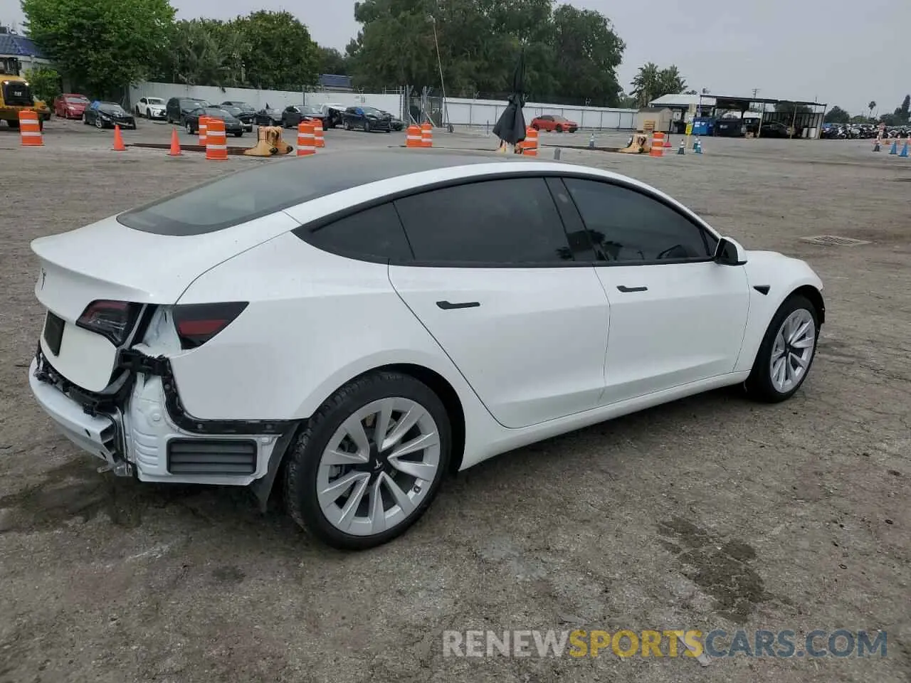 3 Photograph of a damaged car 5YJ3E1EA2PF565268 TESLA MODEL 3 2023