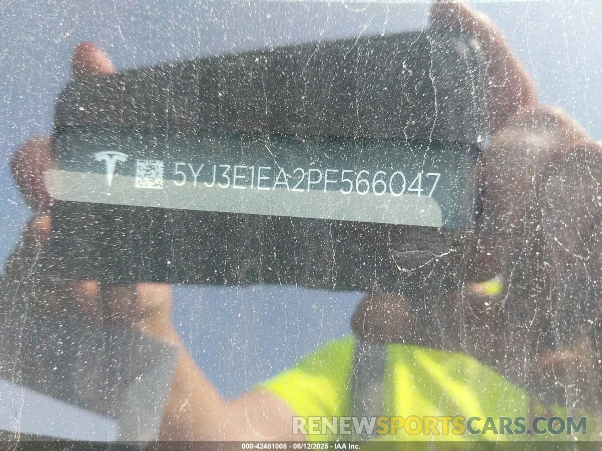 9 Фотография поврежденного автомобиля 5YJ3E1EA2PF566047 TESLA MODEL 3 2023