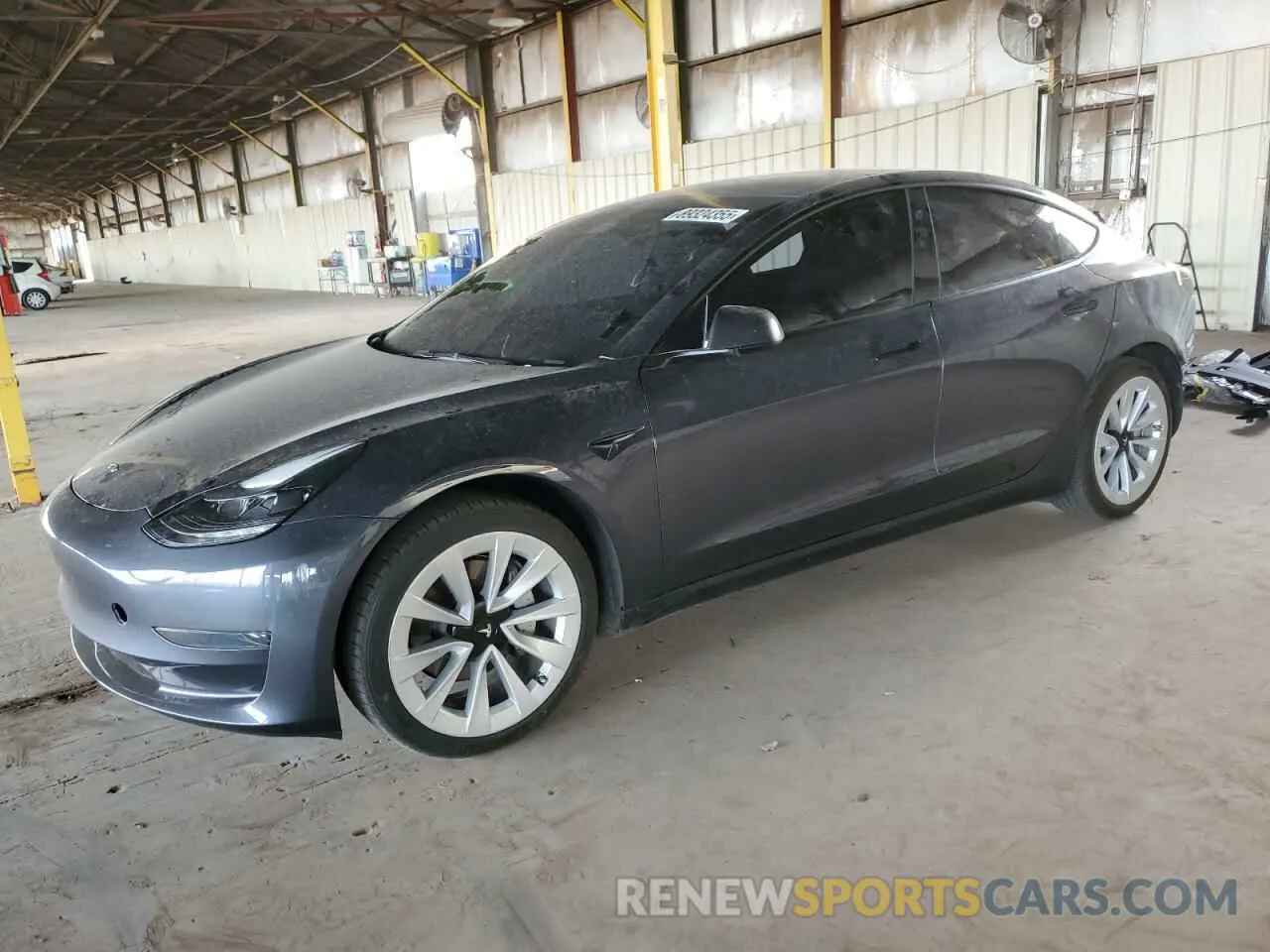 1 Photograph of a damaged car 5YJ3E1EA2PF566372 TESLA MODEL 3 2023