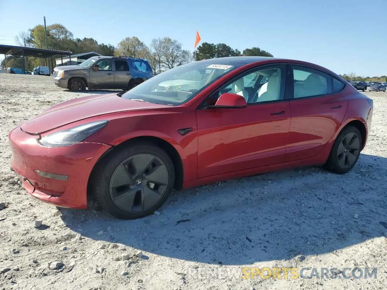 1 Photograph of a damaged car 5YJ3E1EA2PF568641 TESLA MODEL 3 2023