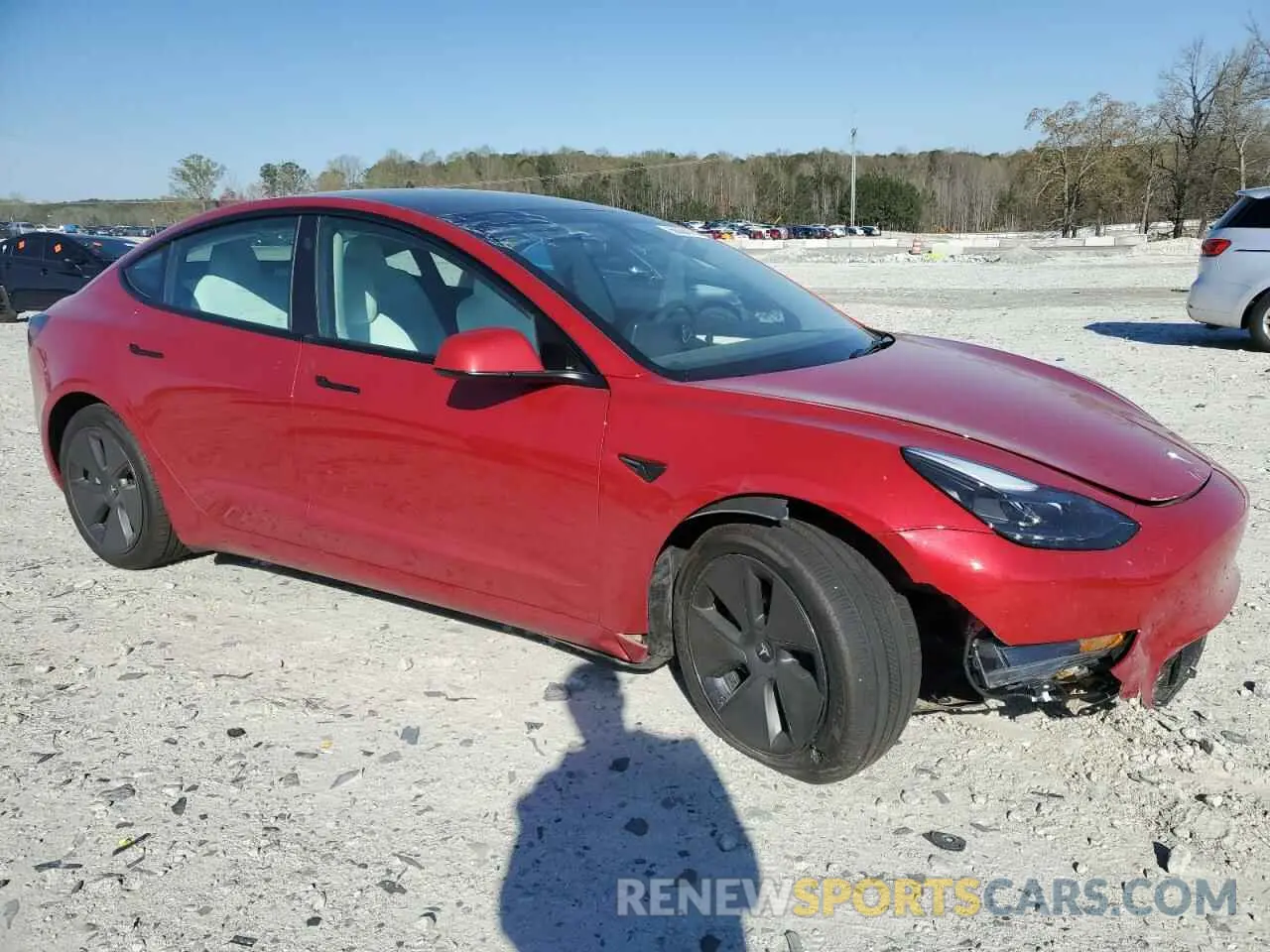 4 Photograph of a damaged car 5YJ3E1EA2PF568641 TESLA MODEL 3 2023