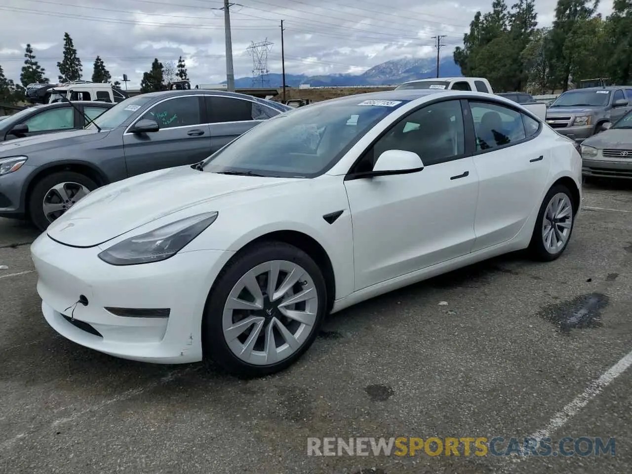 1 Photograph of a damaged car 5YJ3E1EA2PF569109 TESLA MODEL 3 2023