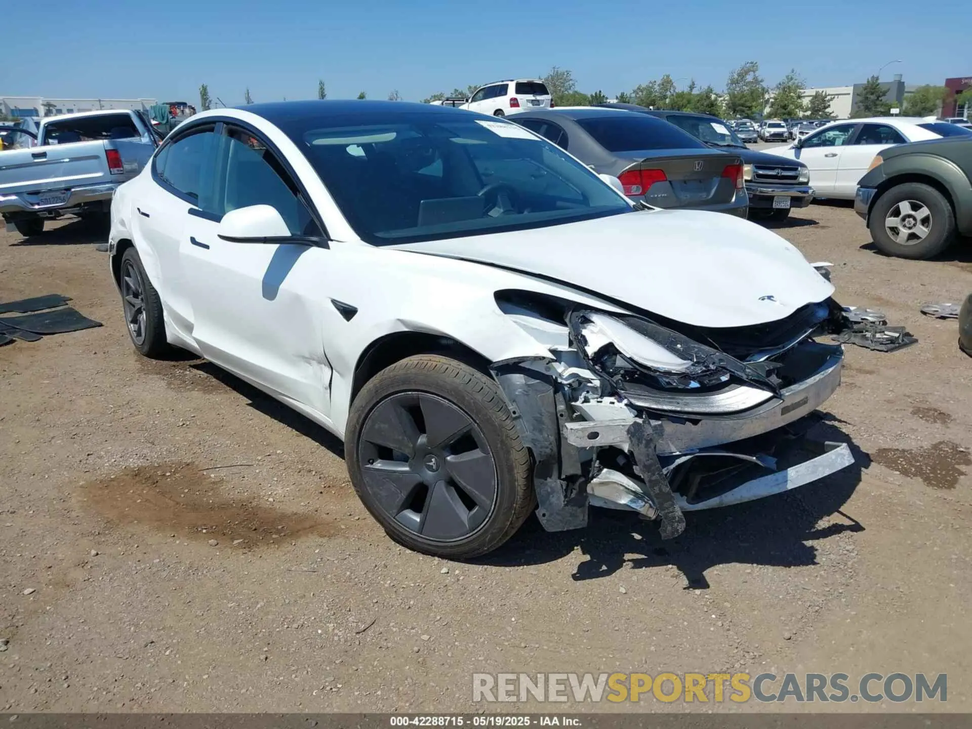 1 Фотография поврежденного автомобиля 5YJ3E1EA2PF571569 TESLA MODEL 3 2023