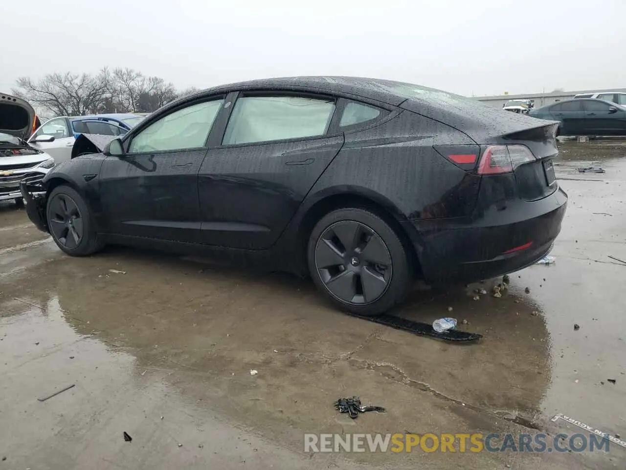 2 Photograph of a damaged car 5YJ3E1EA2PF575945 TESLA MODEL 3 2023
