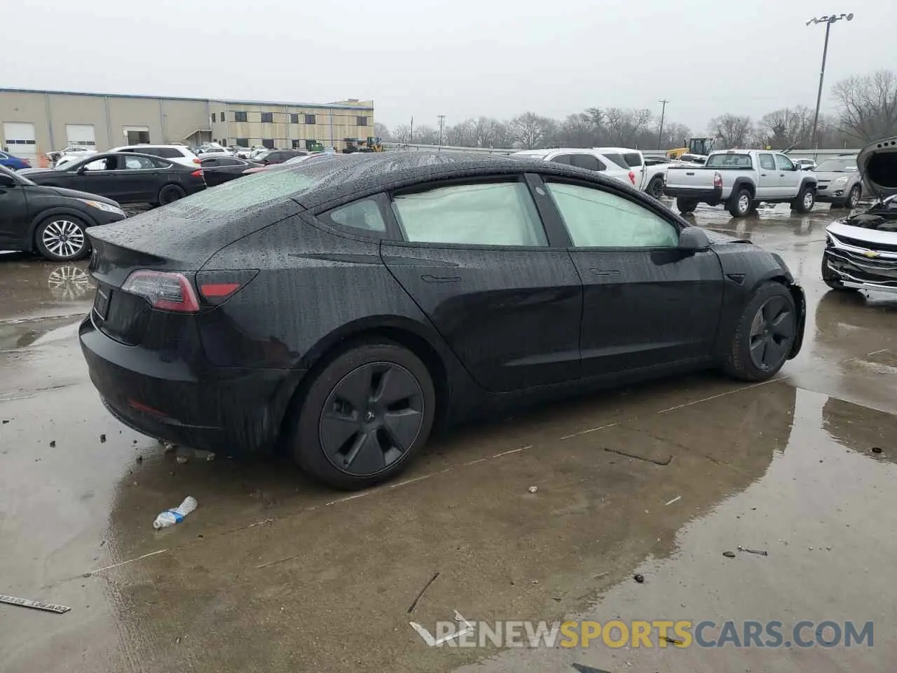 3 Photograph of a damaged car 5YJ3E1EA2PF575945 TESLA MODEL 3 2023