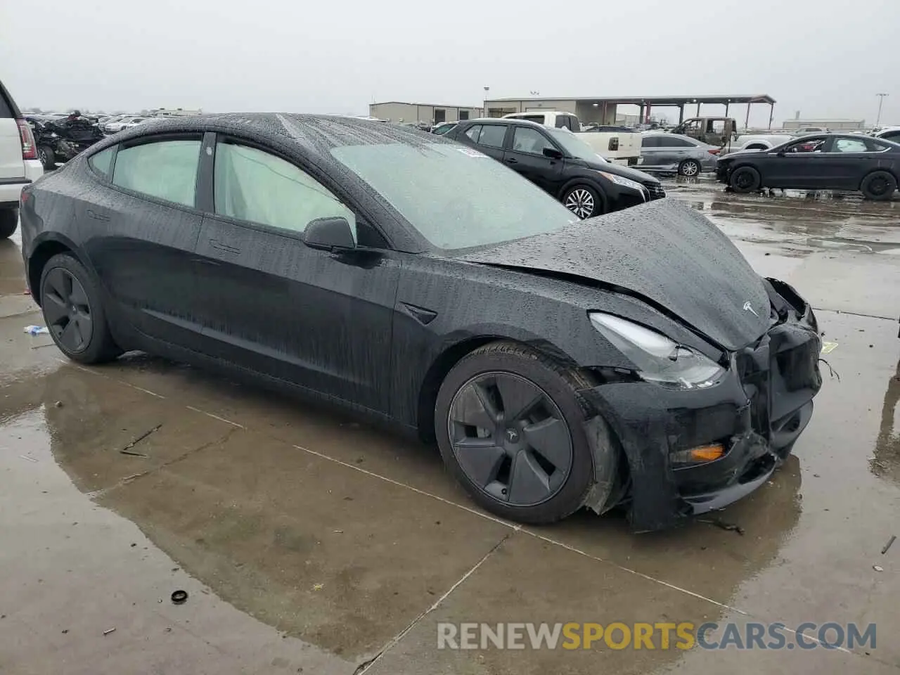 4 Photograph of a damaged car 5YJ3E1EA2PF575945 TESLA MODEL 3 2023
