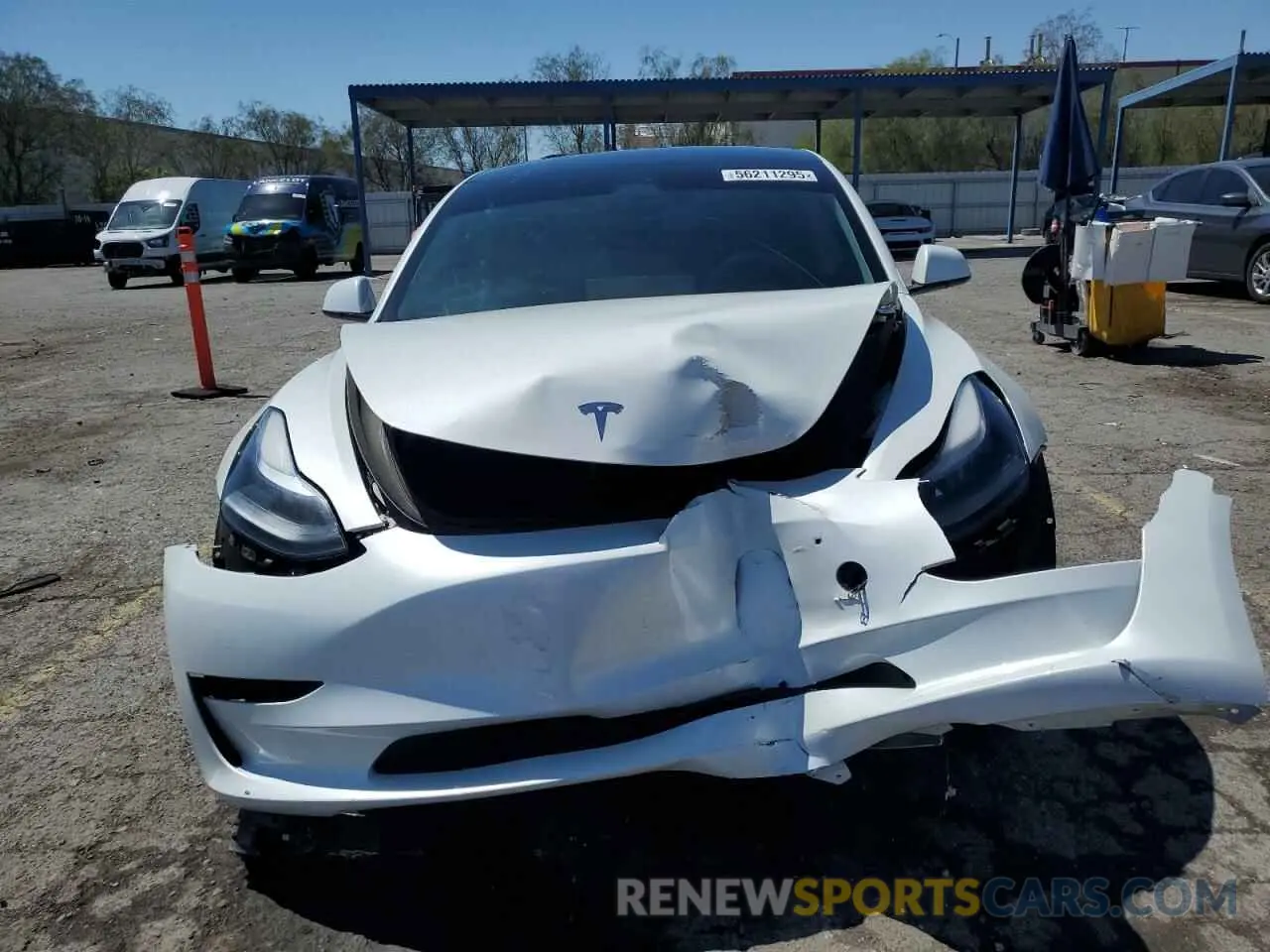 5 Фотография поврежденного автомобиля 5YJ3E1EA2PF578151 TESLA MODEL 3 2023