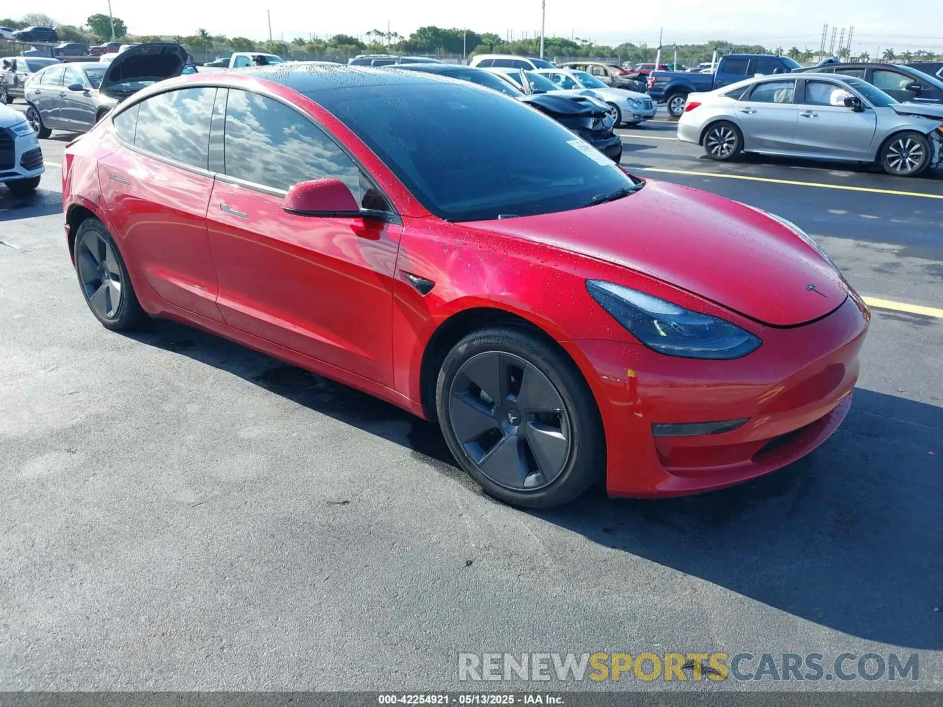 1 Photograph of a damaged car 5YJ3E1EA2PF588467 TESLA MODEL 3 2023