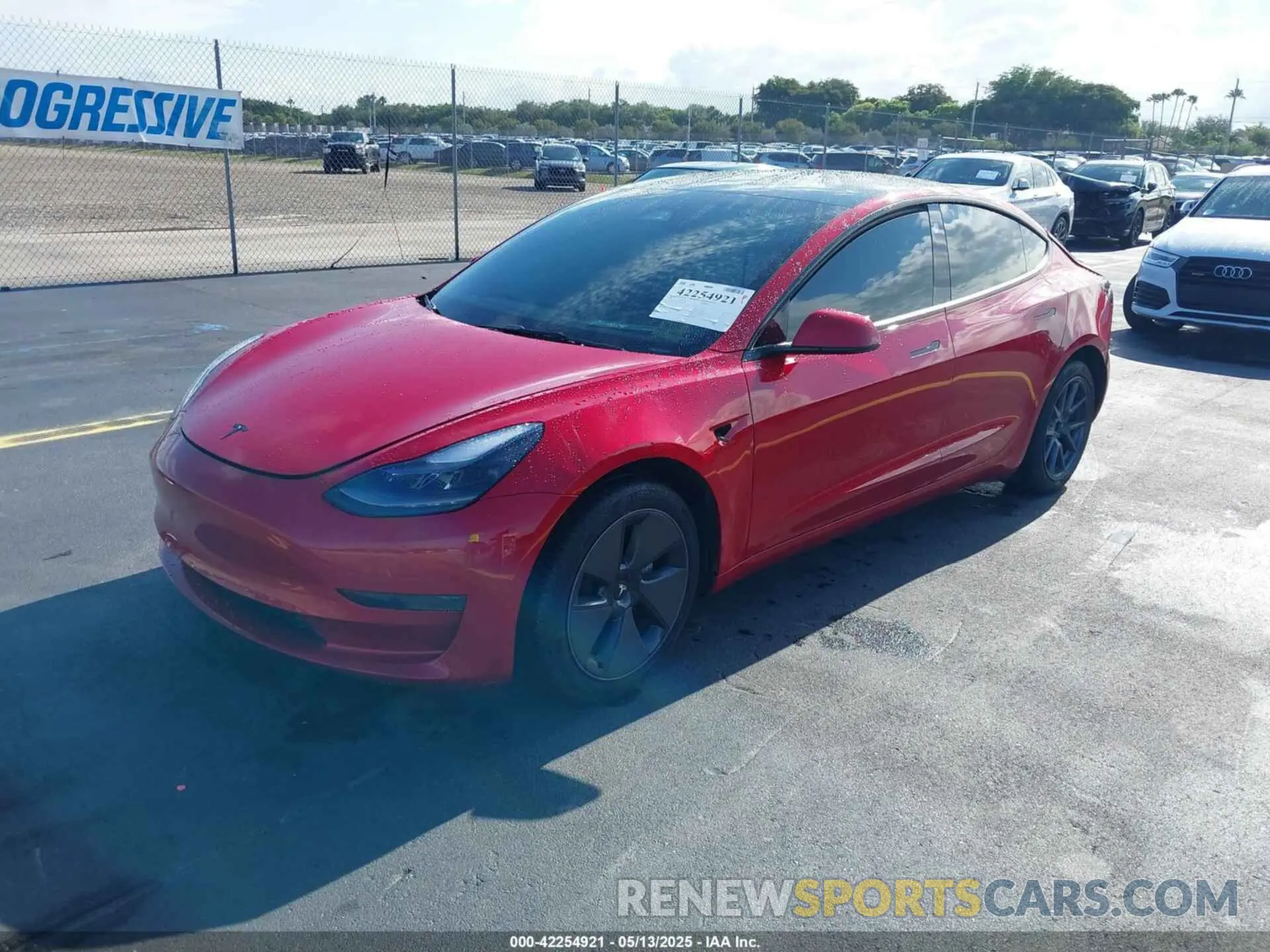 2 Photograph of a damaged car 5YJ3E1EA2PF588467 TESLA MODEL 3 2023