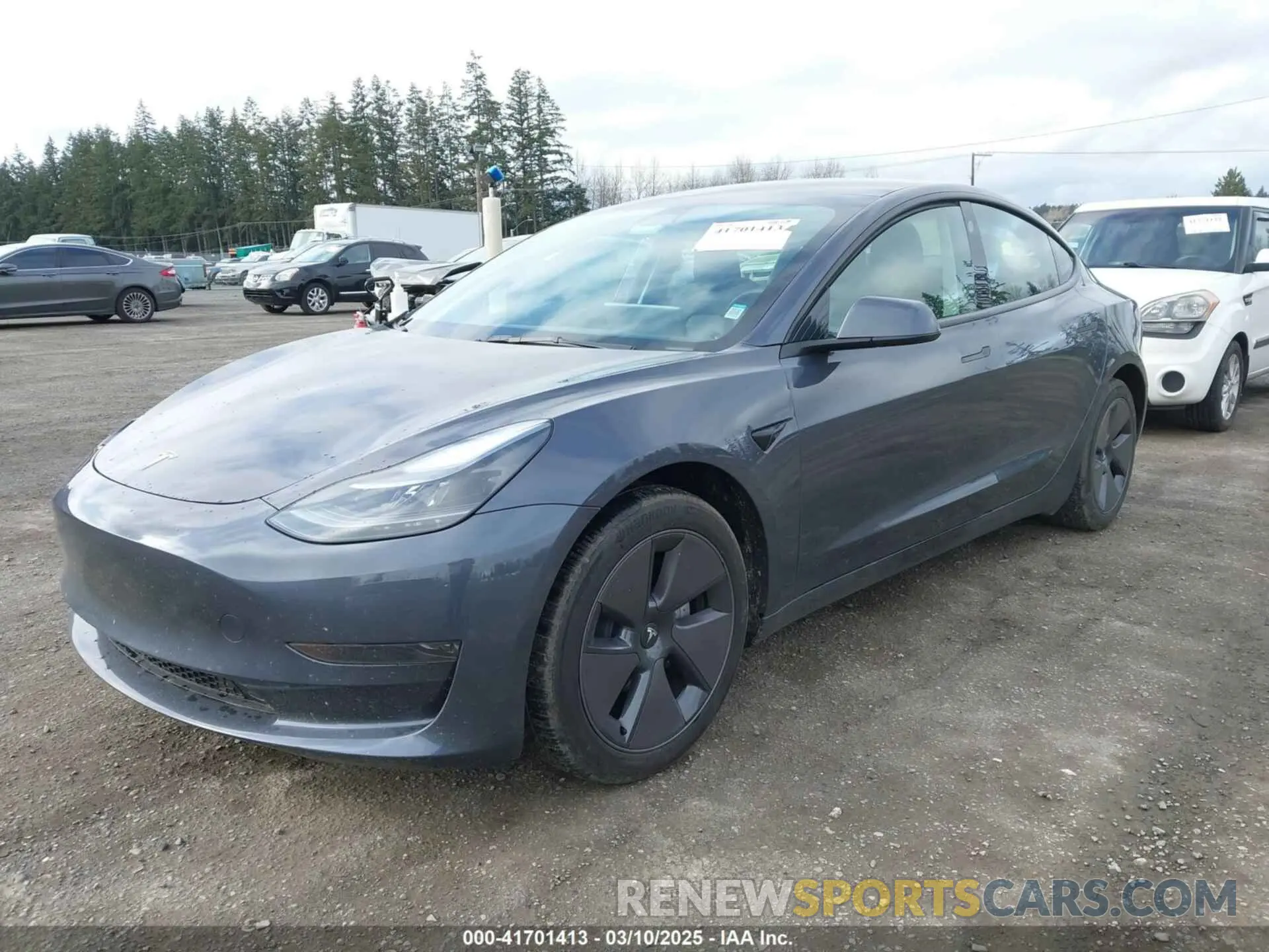 2 Фотография поврежденного автомобиля 5YJ3E1EA2PF623217 TESLA MODEL 3 2023