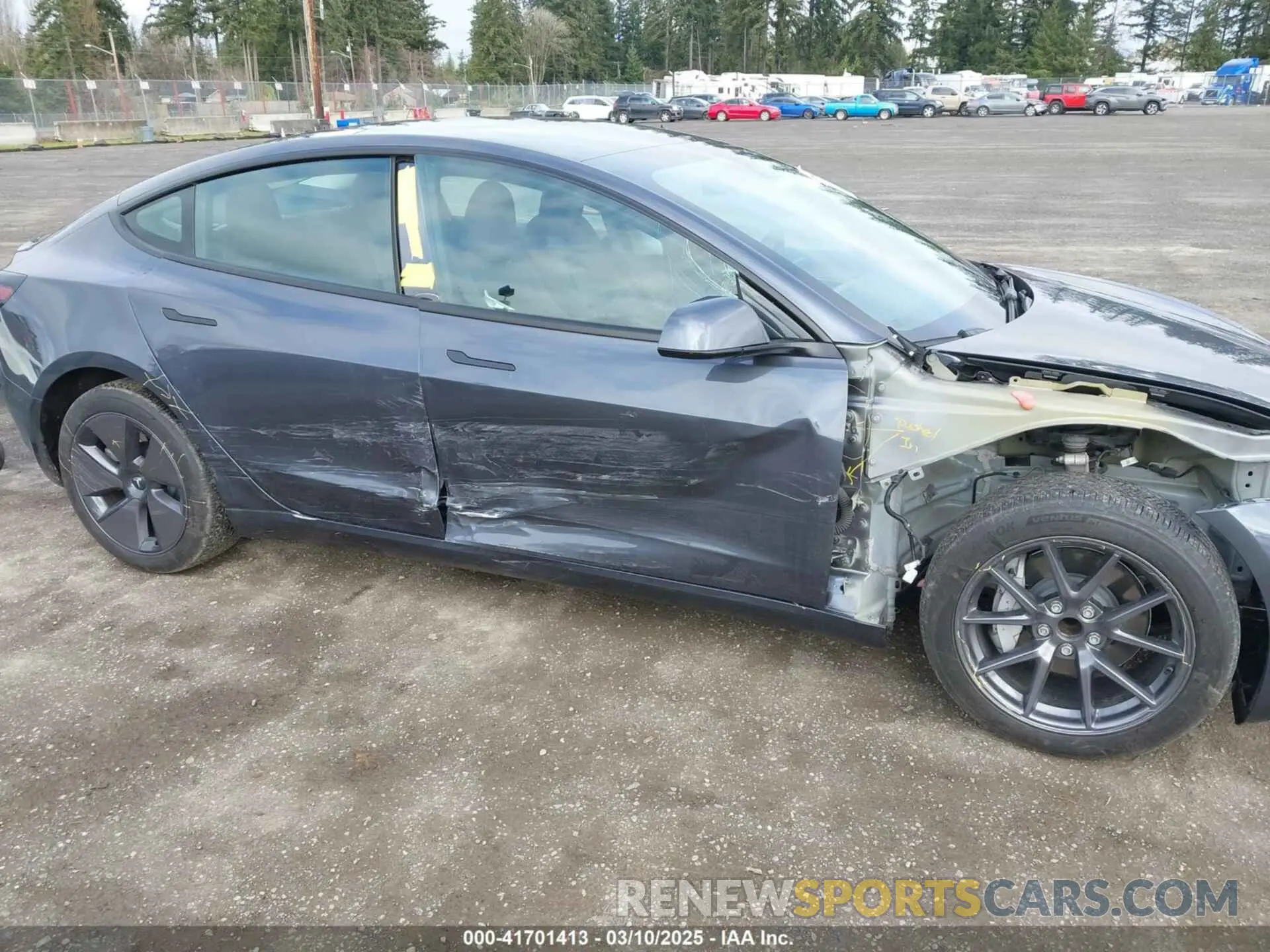 6 Фотография поврежденного автомобиля 5YJ3E1EA2PF623217 TESLA MODEL 3 2023