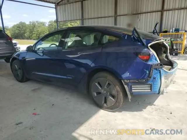 2 Фотография поврежденного автомобиля 5YJ3E1EA2PF638915 TESLA MODEL 3 2023