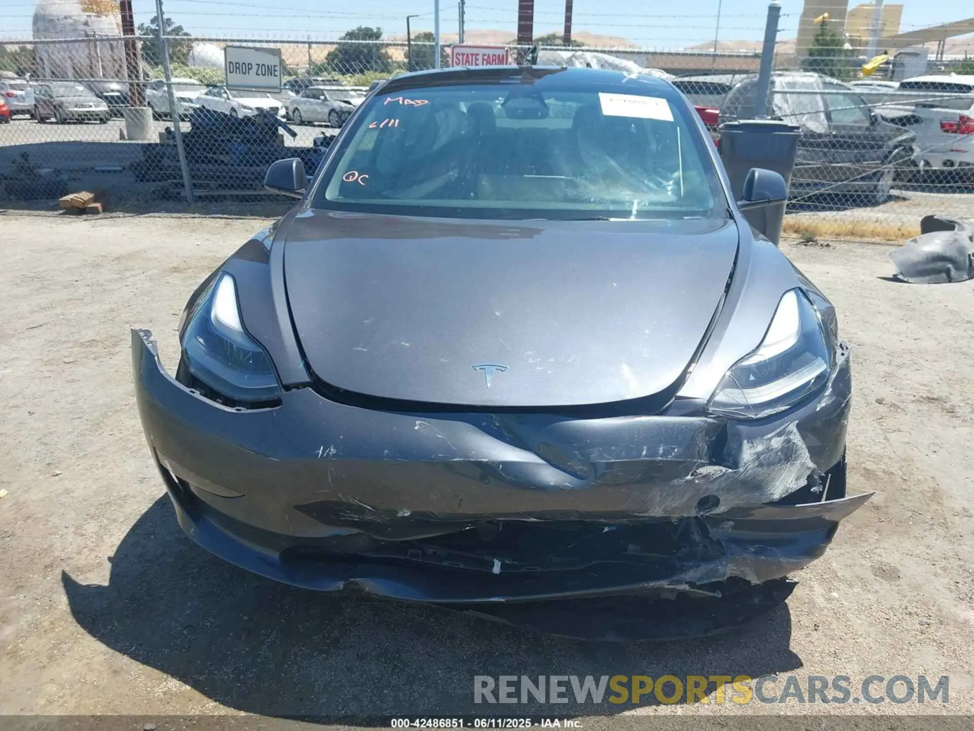 12 Photograph of a damaged car 5YJ3E1EA2PF639384 TESLA MODEL 3 2023