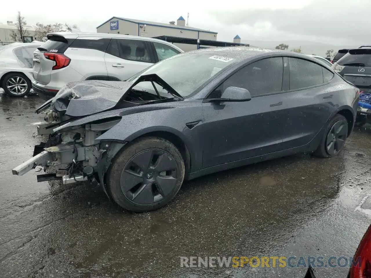 1 Фотография поврежденного автомобиля 5YJ3E1EA2PF639868 TESLA MODEL 3 2023