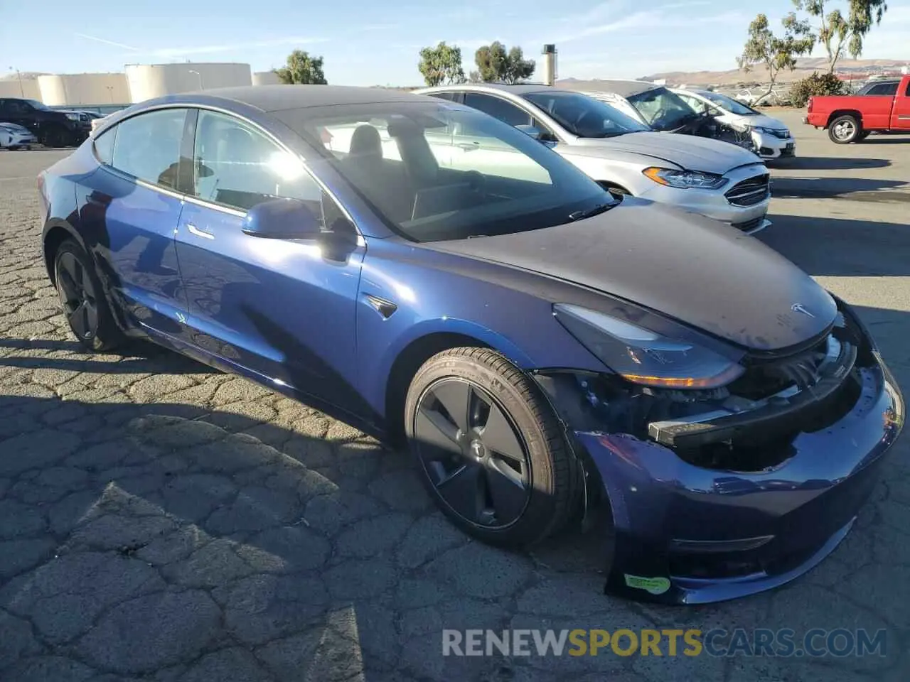4 Photograph of a damaged car 5YJ3E1EA2PF643015 TESLA MODEL 3 2023