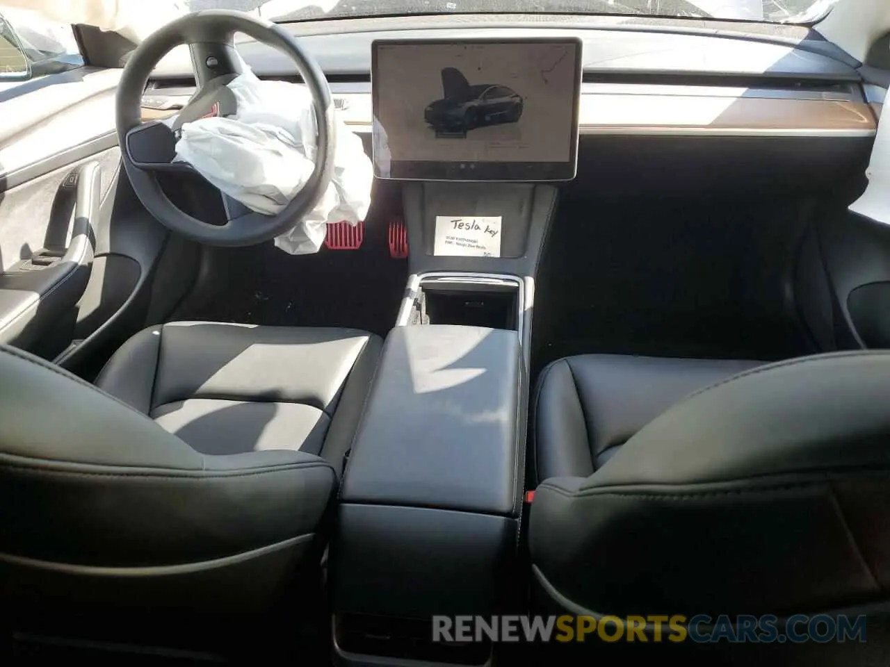 8 Фотография поврежденного автомобиля 5YJ3E1EA2PF644584 TESLA MODEL 3 2023