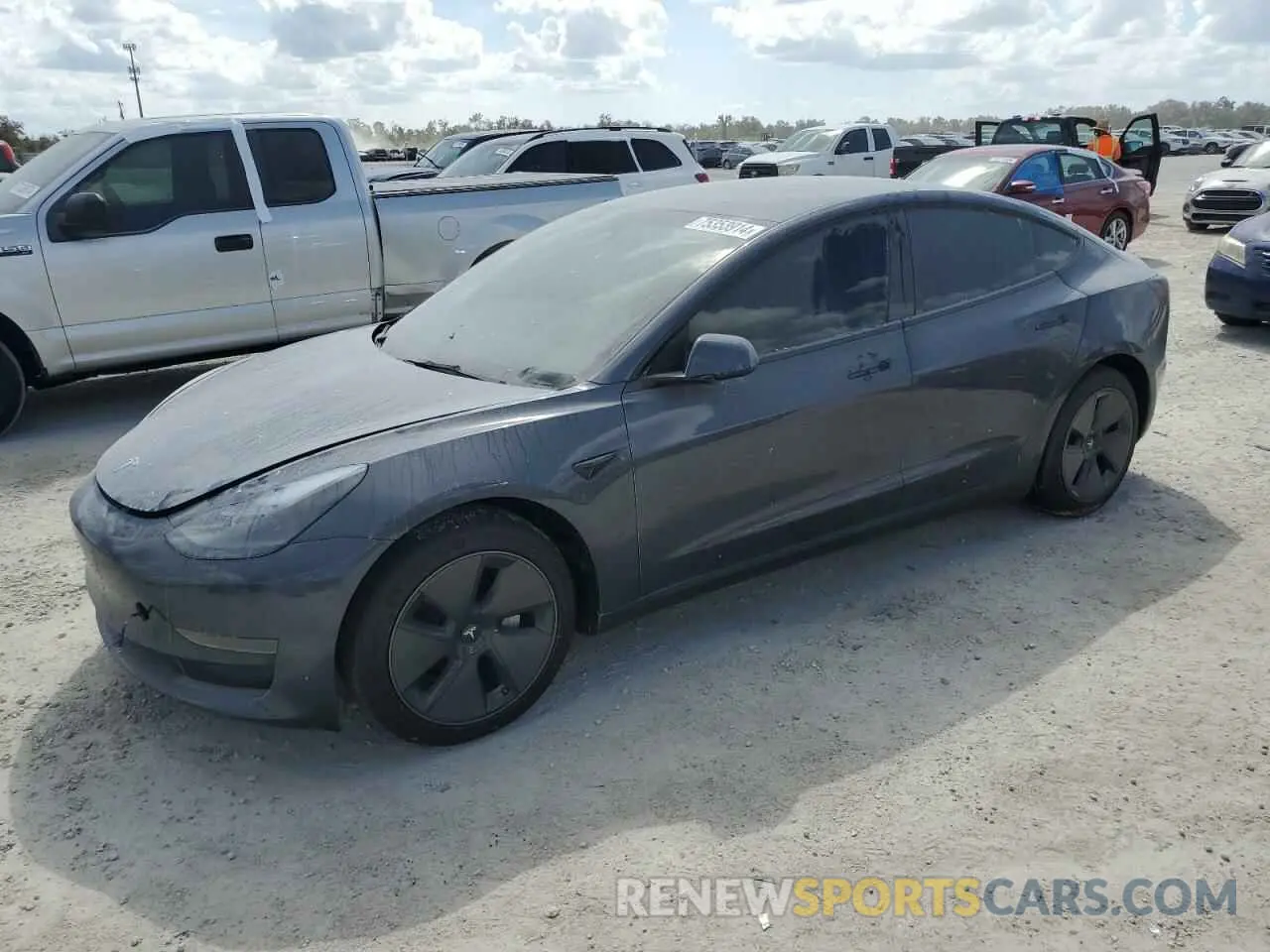 1 Фотография поврежденного автомобиля 5YJ3E1EA2PF646156 TESLA MODEL 3 2023
