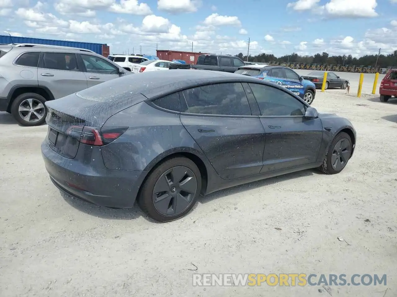 3 Фотография поврежденного автомобиля 5YJ3E1EA2PF646156 TESLA MODEL 3 2023