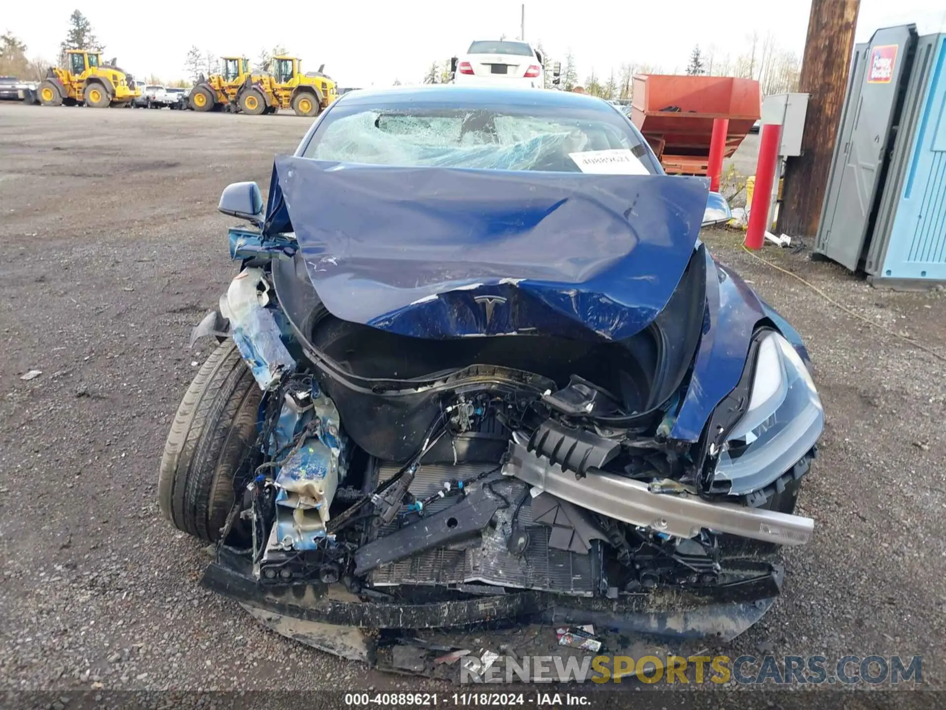 11 Photograph of a damaged car 5YJ3E1EA2PF648957 TESLA MODEL 3 2023