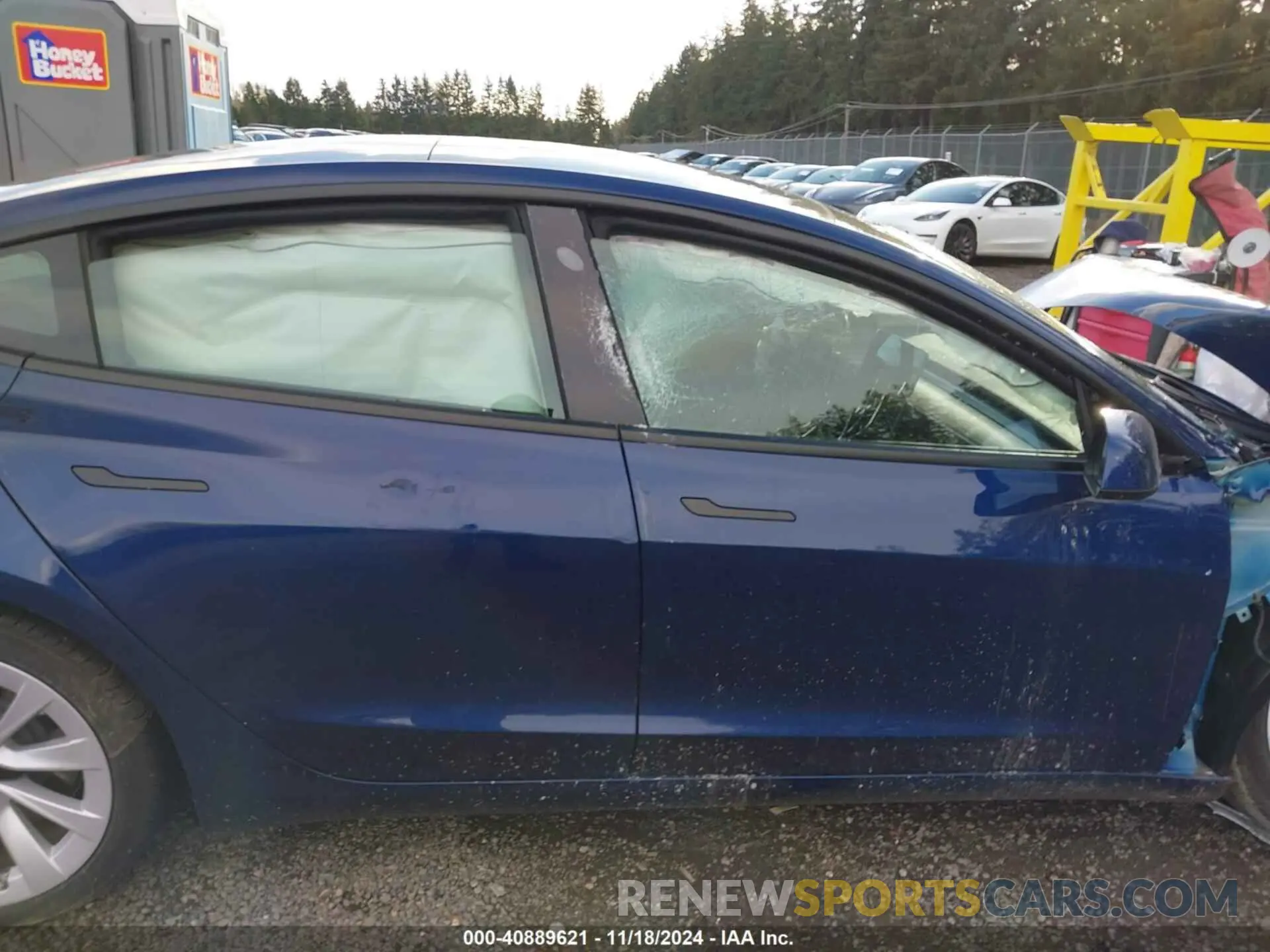 12 Photograph of a damaged car 5YJ3E1EA2PF648957 TESLA MODEL 3 2023