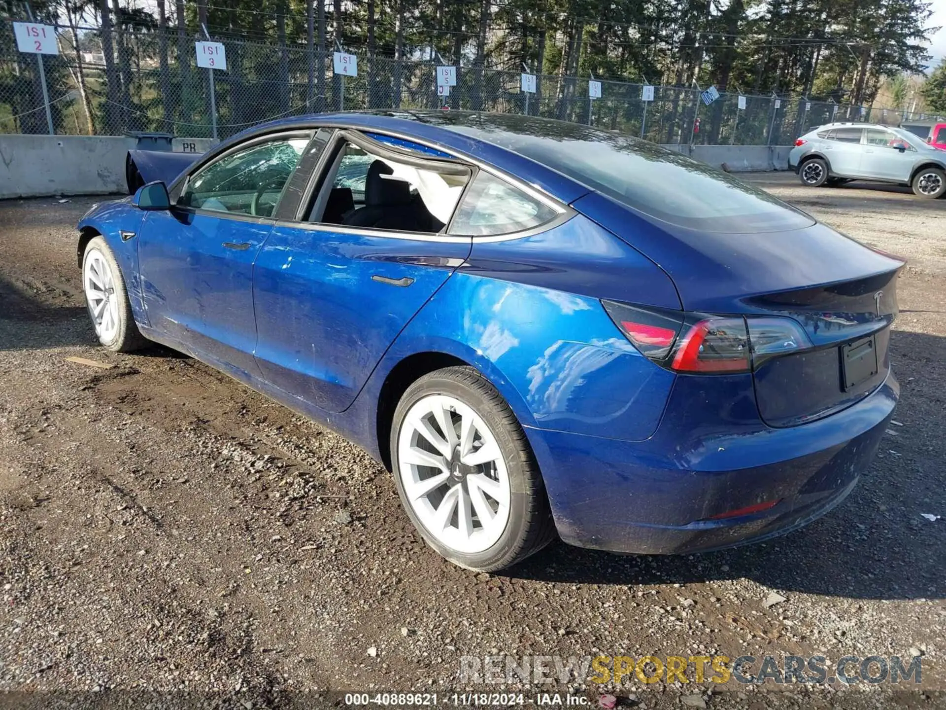 3 Photograph of a damaged car 5YJ3E1EA2PF648957 TESLA MODEL 3 2023