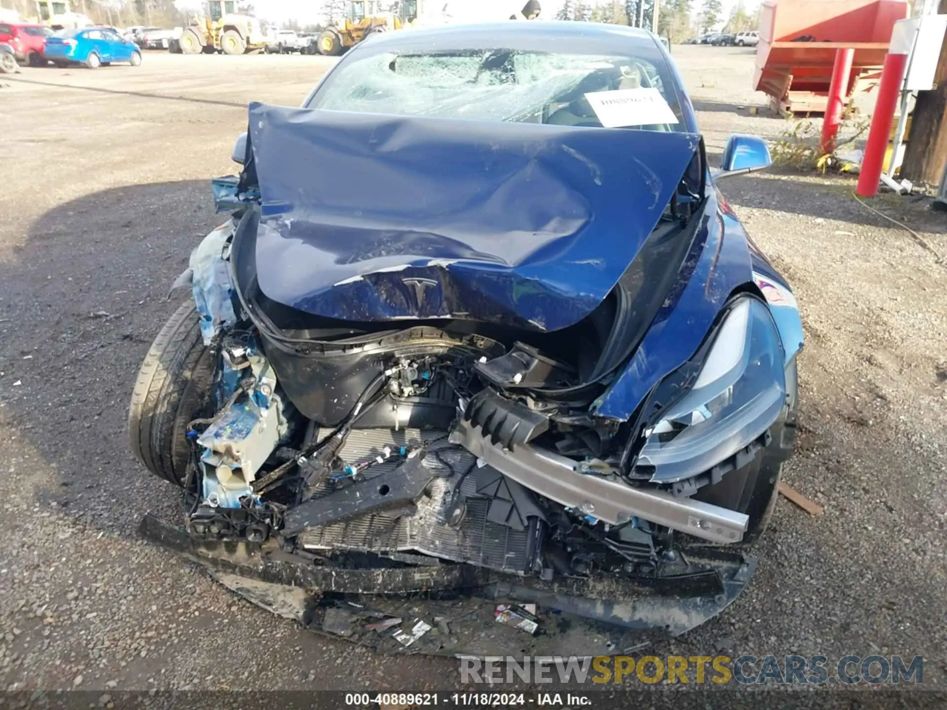 6 Photograph of a damaged car 5YJ3E1EA2PF648957 TESLA MODEL 3 2023