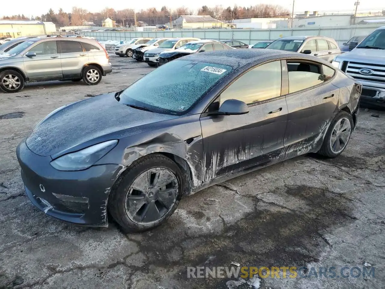 1 Фотография поврежденного автомобиля 5YJ3E1EA2PF660509 TESLA MODEL 3 2023