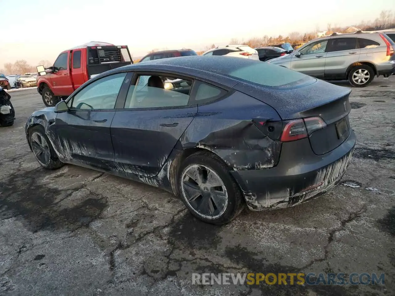 2 Фотография поврежденного автомобиля 5YJ3E1EA2PF660509 TESLA MODEL 3 2023