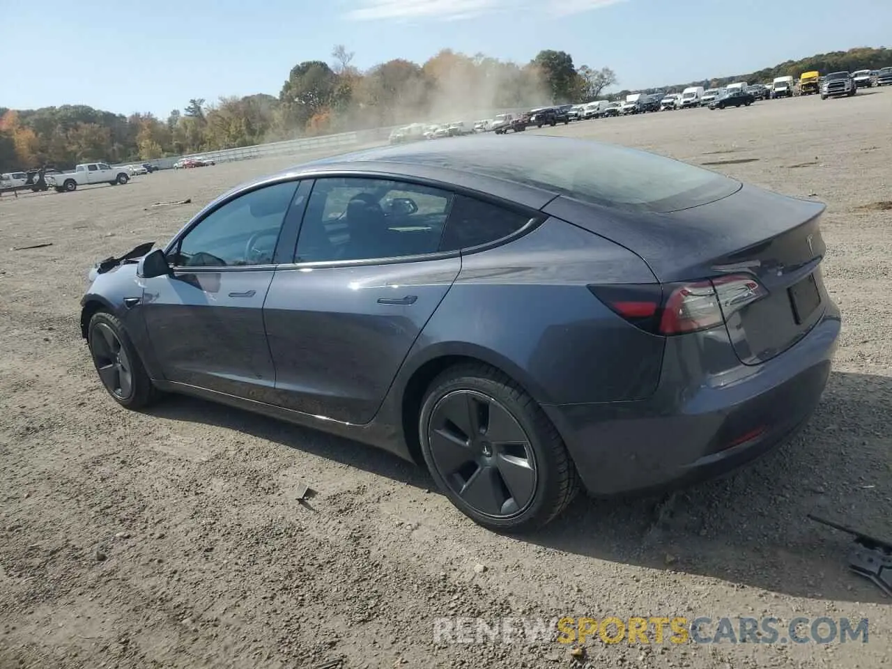 2 Photograph of a damaged car 5YJ3E1EA2PF662082 TESLA MODEL 3 2023