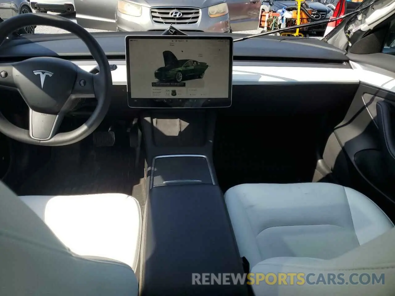 8 Фотография поврежденного автомобиля 5YJ3E1EA2PF671364 TESLA MODEL 3 2023