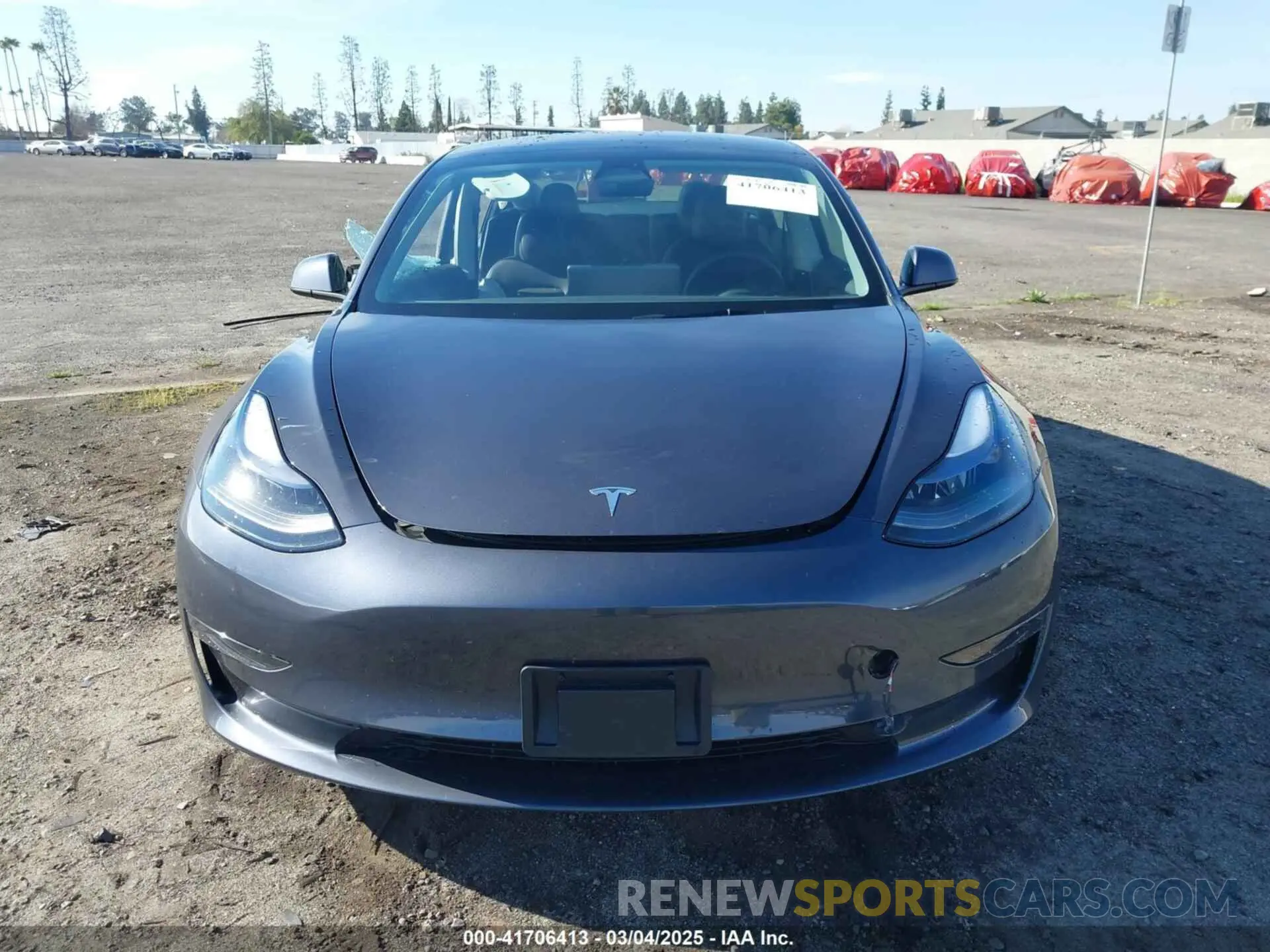 13 Photograph of a damaged car 5YJ3E1EA2PF671803 TESLA MODEL 3 2023