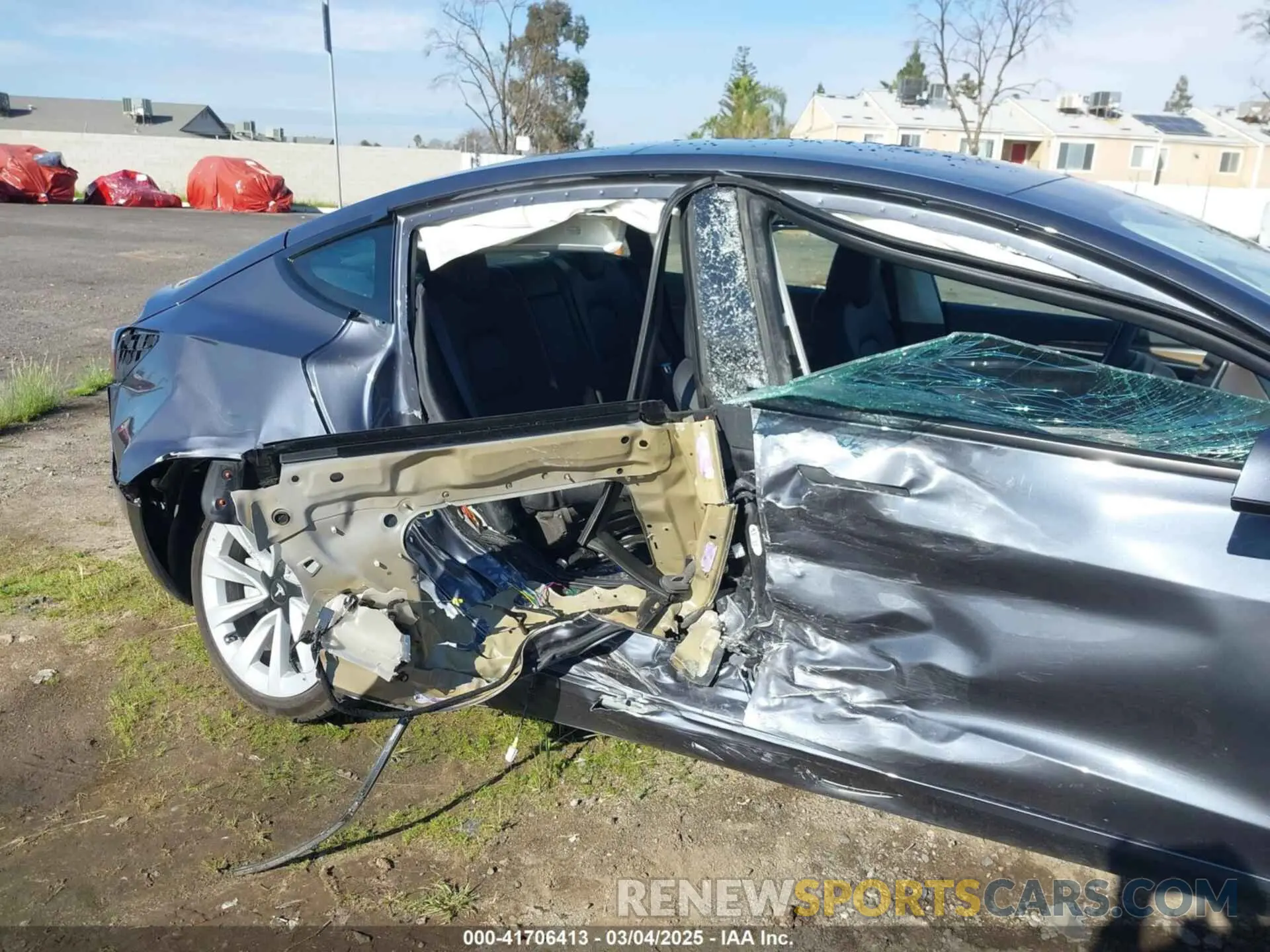 21 Photograph of a damaged car 5YJ3E1EA2PF671803 TESLA MODEL 3 2023