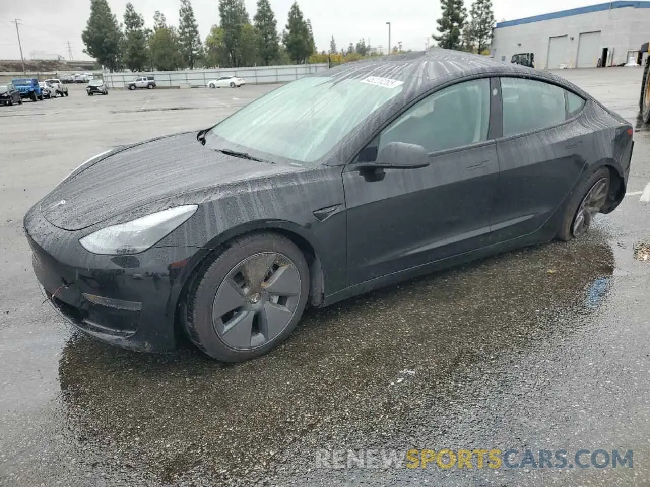 1 Photograph of a damaged car 5YJ3E1EA2PF671865 TESLA MODEL 3 2023