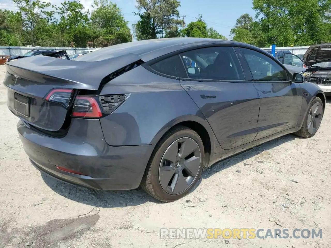 3 Photograph of a damaged car 5YJ3E1EA2PF674765 TESLA MODEL 3 2023